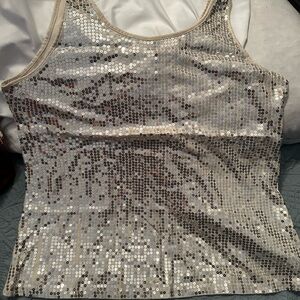 Sparkling Sequin Tank Top